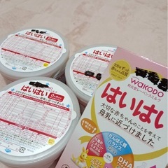 商談中　はいはい　3缶とおまけの画像