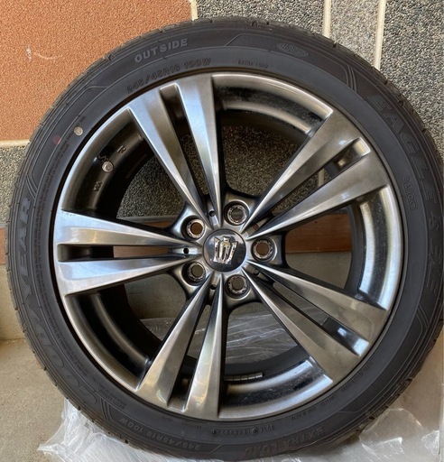 レクサス純正ホイール&BSレグノバリ山