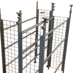 ★本日引渡しOK★スチールラック　突っ張りラック　棚　収納の画像