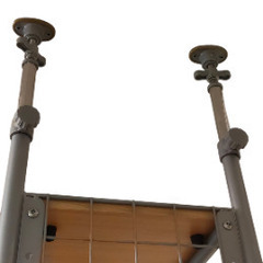 ★本日引渡しOK★スチールラック　突っ張りラック　棚　収納の画像