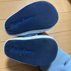 ラルフローレン8cmベビー用シューズの画像