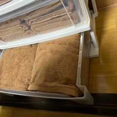 3段式衣装ケース2個の画像