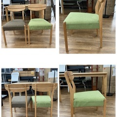 ジモティー限定価格！S268 ⭐ NITORI ニトリ ダイニングテーブル5点セット アルナスW 幅120cm USED の画像