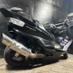 ★支払総額5.5万円★走行テスト済み！下取り可能！ ヤマハ マジェスティ250C SG03J カスタムあり！社外マフラー！社外ハンドル！カスタムベースに♪の画像