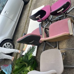 オフィスチェア5脚　バラでもOK!の画像