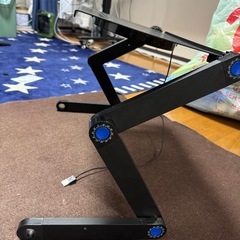 ノートパソコン用 折りたたみ式冷却スタンド（USBファン付き）の画像