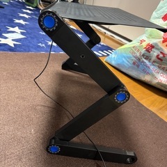 ノートパソコン用 折りたたみ式冷却スタンド（USBファン付き）の画像