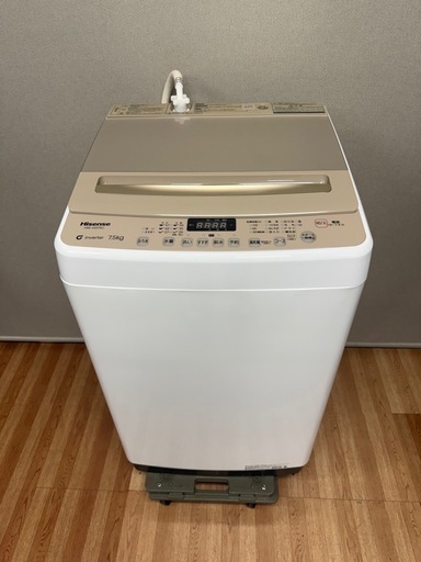 Hisense 7.5kg HW-DG75C 2023年 洗濯機