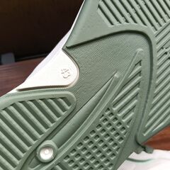新品 26.5cm メンズ スニーカー ホワイト 厚底 シューズ 普段着 識別番号:【T454-S】の画像