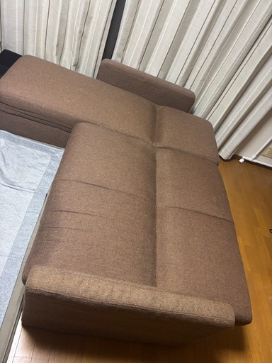 譲渡決定しています　ニトリ　ソファ（ベットにもなります）