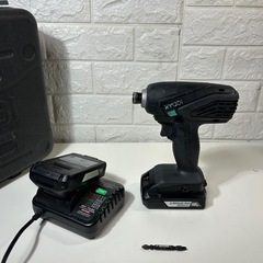 RYOBI リョービ BID-1800D 充電式インパクトドライバ 18V DIY 日曜大工 便利屋 工具 家具組立て バッテリー2個付き！の画像