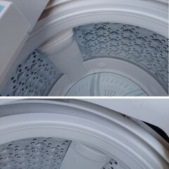 東芝 ZABOON　全自動洗濯機 上開き 洗濯7kg　AW-7D8-W 2020年製の画像