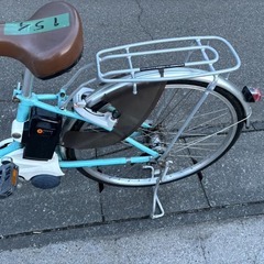 パナソニック ビビ・LU 26型 12Ah 内装3段 エアリーブルー 電動自転車の画像