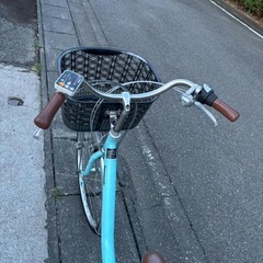 パナソニック ビビ・LU 26型 12Ah 内装3段 エアリーブルー 電動自転車の画像