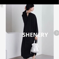 新品 ロングギャザーワンピース　ロングワンピ　ジョーゼットの画像