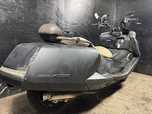 ★支払い総額6.2万円★関東圏内即日配送可能！ヤマハ マグザム250 SG17J 社外マフラー！ダイヤカットシート！フロントマスク！！