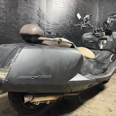 ★支払い総額6.2万円★関東圏内即日配送可能！ヤマハ マグザム250 SG17J 社外マフラー！ダイヤカットシート！フロントマスク！！の画像