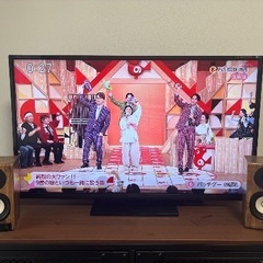42型ORION社製テレビ(テレビ視聴，ゲーム動作OK！)の画像