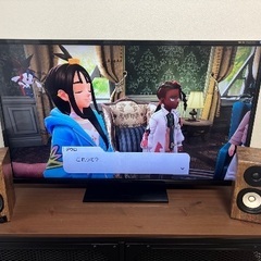42型ORION社製テレビ(テレビ視聴，ゲーム動作OK！)の画像