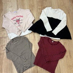 120秋冬子供服10点の画像