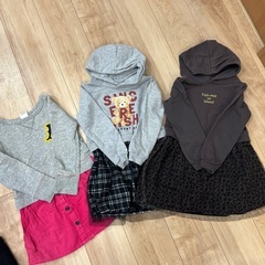 120秋冬子供服10点の画像