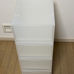 無印用品ケース引き出し式・深かた型の画像