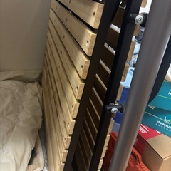 折り畳みスノコベット中古、引き取り限定、差し上げます。の画像