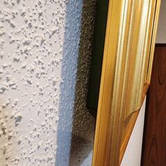 油絵■金色額縁つき　絵画の画像