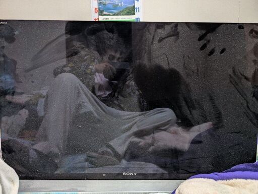 2012年製SONY製ブラビア大画面迫力40型テレビ　ブルーレイレコーダー本体セット