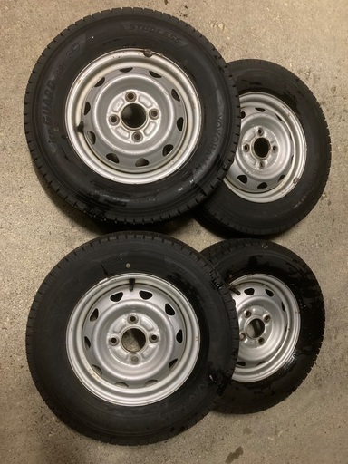 軽バンなどに！バリ山スタッドレス