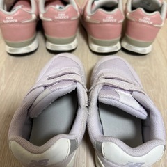 ニューバランス　スニーカー　キッズ　の画像