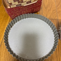 お菓子用カップとタルト型の画像