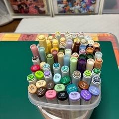 コピック.絵の具.パレット.フィギュアセットの画像