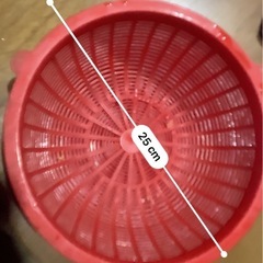 レトロ　ボウルとザルの画像