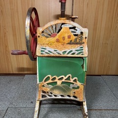 手回しかき氷機　HINODE レトロの画像