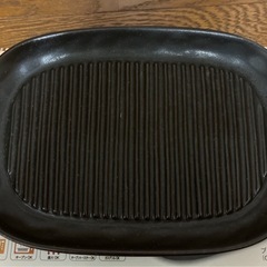 新品未使用】カネセ 耐熱グリル テーブルプレート(中)  ２枚セットの画像