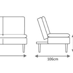 ホテルのベッドで有名なシーリーのソファベット・未使用　アマゾンで17万円で購入の画像