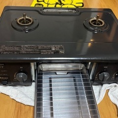 パロマ　ガスコンロ　都市ガス用　IC-S37-R（2023年製の画像