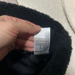 モコモコ帽子の画像