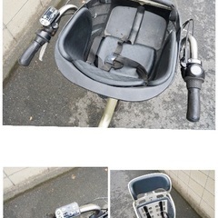 {受付中}🔴⭐️超特価⭐🔴電動自転車 ヤマハ 20インチ 子供乗せ アシスト 中古 102203の画像