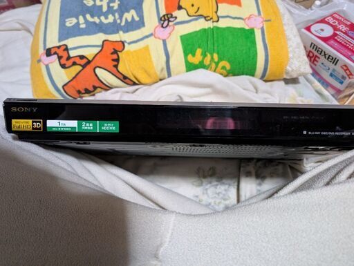 2012年製SONY製ブラビア大画面迫力40型テレビ　ブルーレイレコーダー本体セット