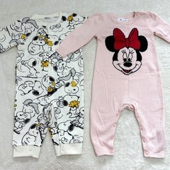 新品２点！15点セット ロンパース カバーオール まとめ売り 50-80 女の子の画像
