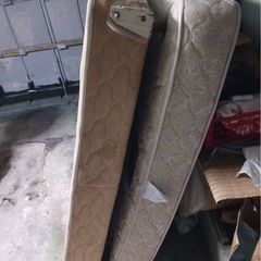 美品◎ダブルベット　フレーム　マットレス付の画像