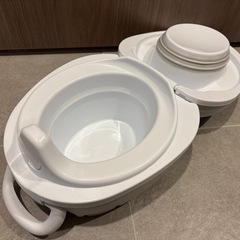 トイトレセット(補助便座&ポータブルおまる)の画像