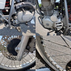 XLR125R リアキャリア付の画像