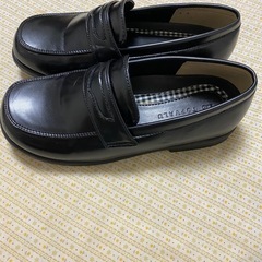 黒ローファの画像