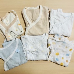新生児　短肌着　7枚セット　の画像