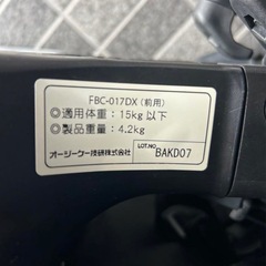 自転車用チャイルドシート（前用）OGKグランディア FBC-017DX 前用の画像