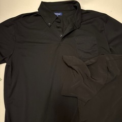 メンズ黒シャツ3点セットの画像