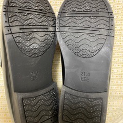 黒ローファの画像